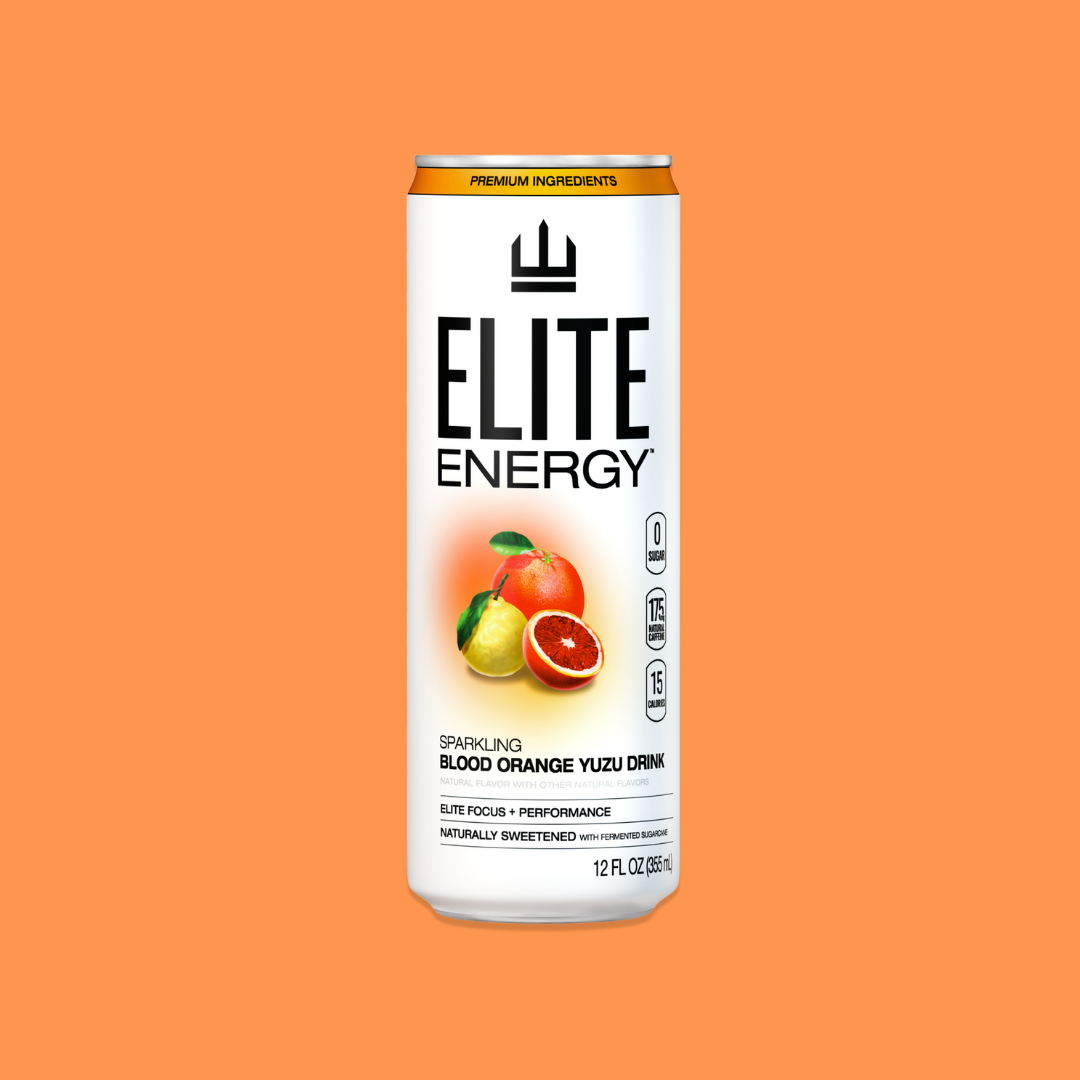 ELITE Energy Drink - BLOOD ORANGE YUZU (12 Pack)
