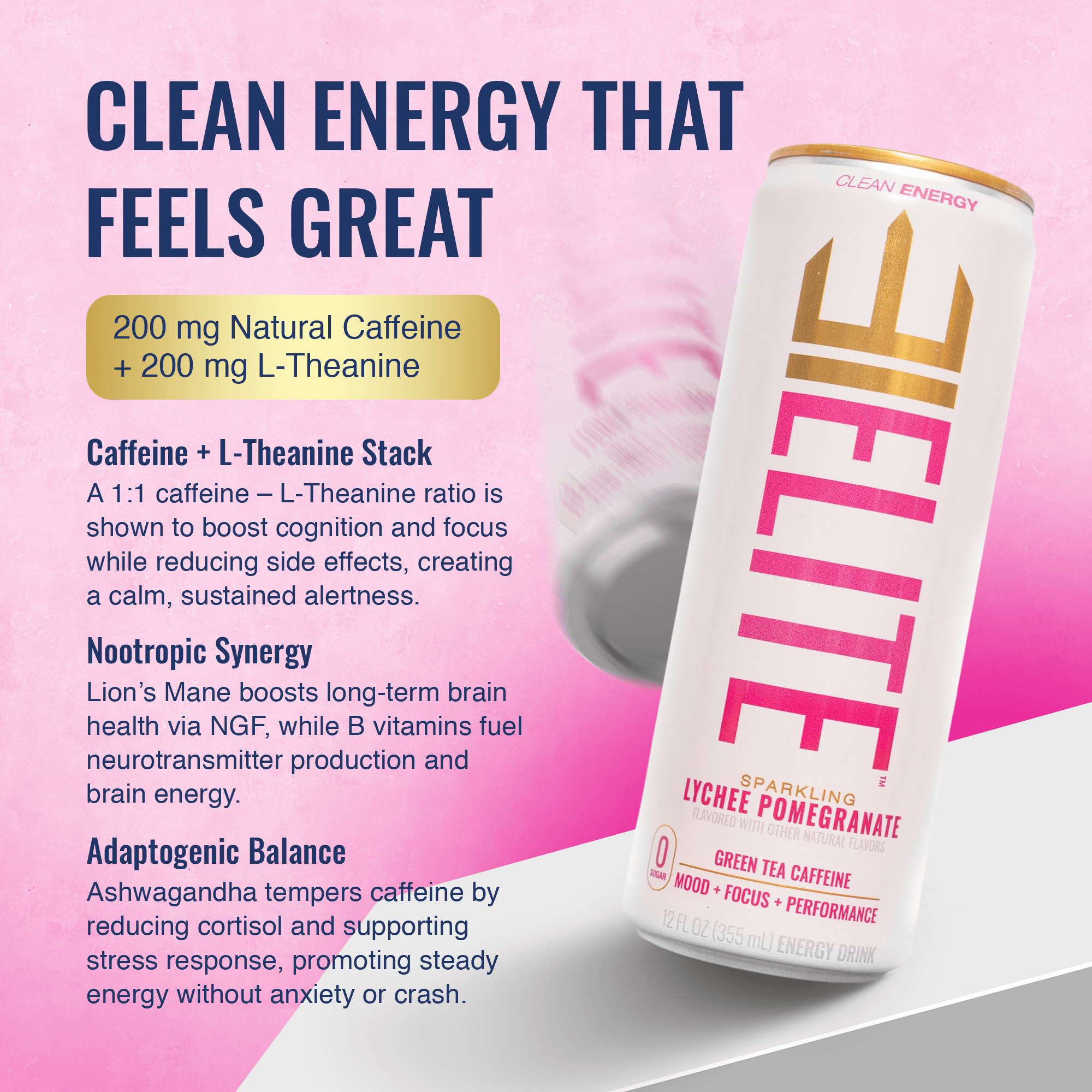 LYCHEE POMEGRANATE - ELITE Energy