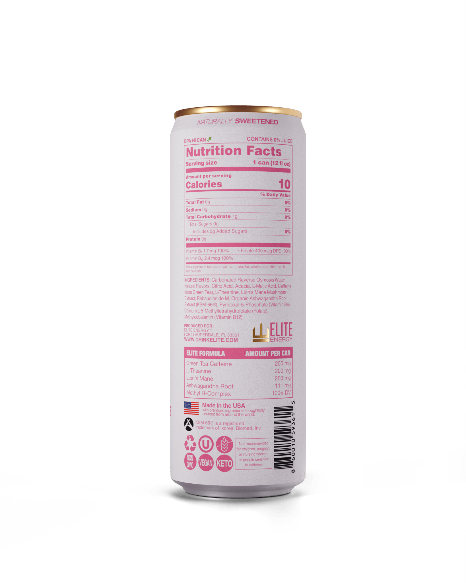 LYCHEE POMEGRANATE - ELITE Energy