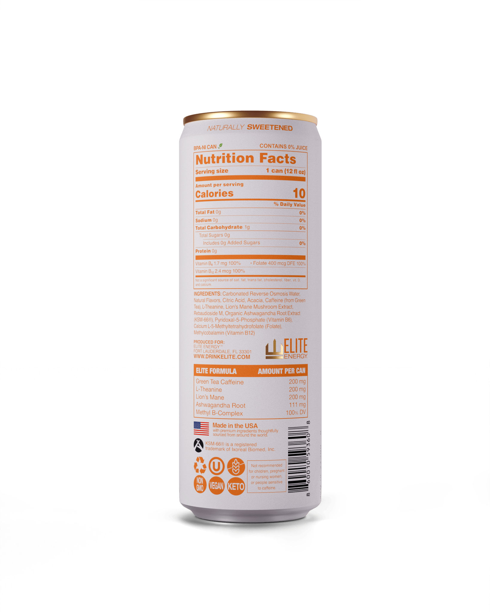 BLOOD ORANGE YUZU - ELITE Energy